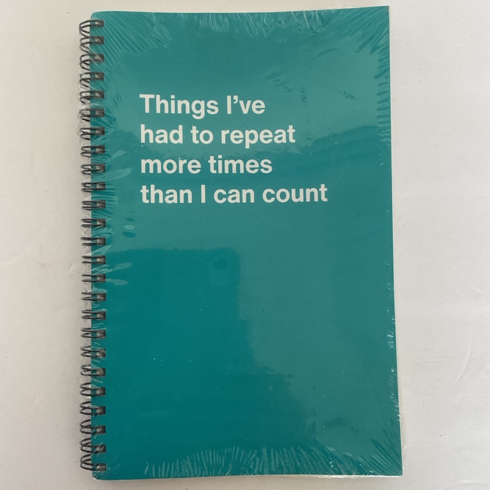 WTF NOTEBOOK JOURNAL NWT